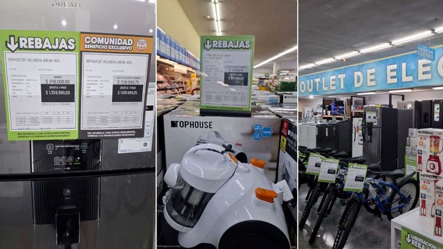 Outlet de Coto vende electrodomésticos, heladeras y lavarropas baratos y estas son las que hay en enero