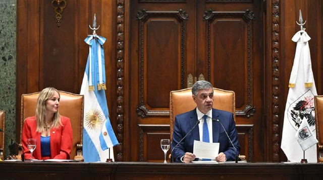 Jorge Macri inauguró las sesiones ordinarias en la Legislatura con foco en seguridad y críticas a la oposición