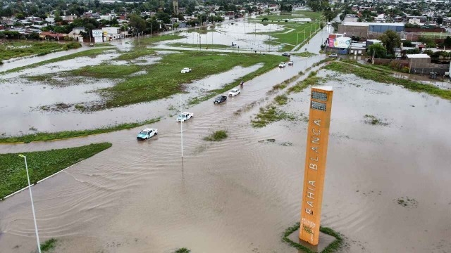 Desde Dow a Profertil y TGS: inundaciones en Bahía Blanca impactan en el polo industrial