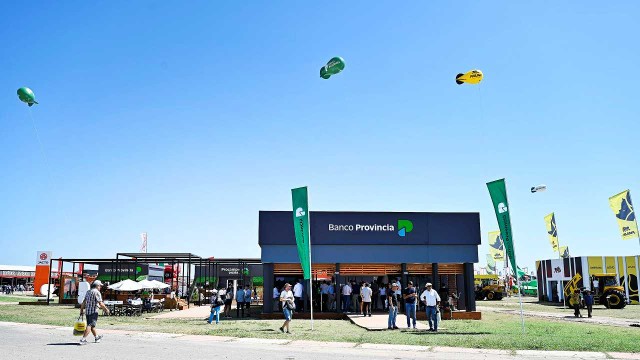 Banco Provincia lanza préstamos en dólares a tasa 0% en Expoagro