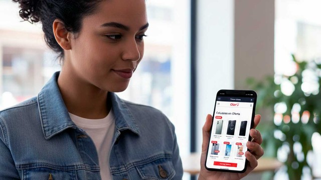 Los celulares más baratos para comprar en la tienda de Claro en 12 cuotas sin interés