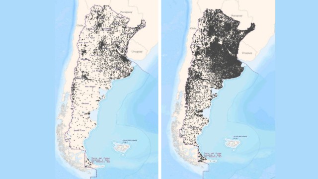 El mapa que muestra el impactante crecimiento de Starlink en Argentina en solo dos años