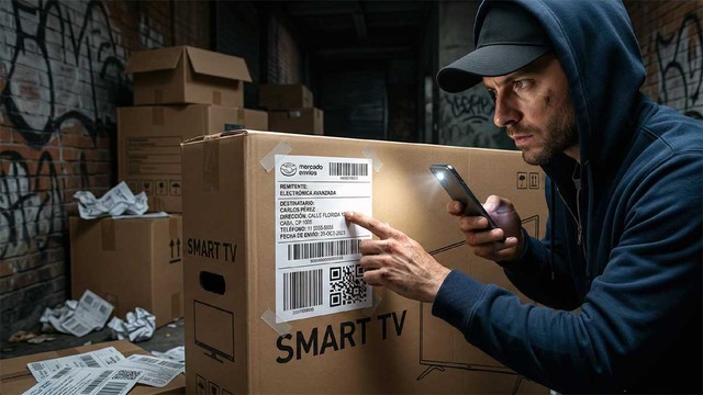 Robo de datos: ¿debo tomar recaudos al tirar etiquetas de envío de paquetes de Mercado Libre?