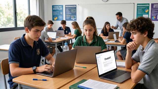 IA en la secundaria, entre el apoyo al aprendizaje y el riesgo de reemplazar el esfuerzo