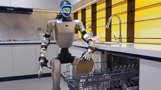China presenta su robot humanoide más avanzado que es capaz de hacer distintas tareas del hogar