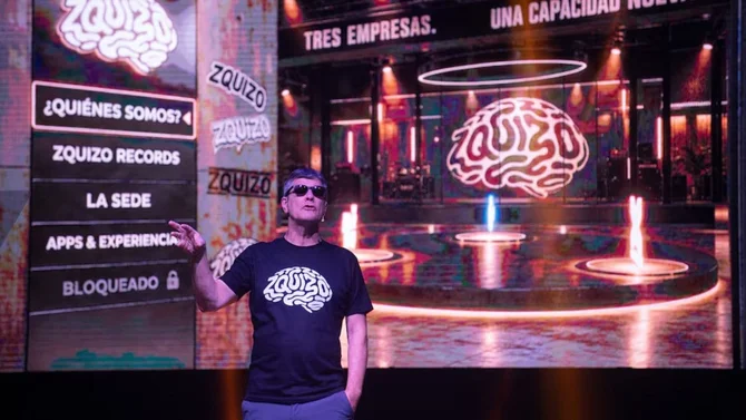 Mario Pergolini lanzó Zquizo, su nuevo proyecto que une música, medios y tecnología
