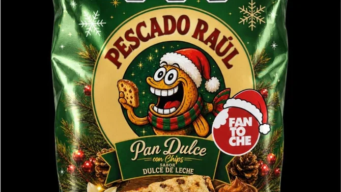 Después del alfajor, Fantoche lanzó el Pan Dulce Pescado Raúl junto a Joaquín Levinton
