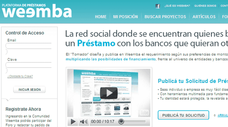 Weemba, la red social financiera, busca instalarse en España