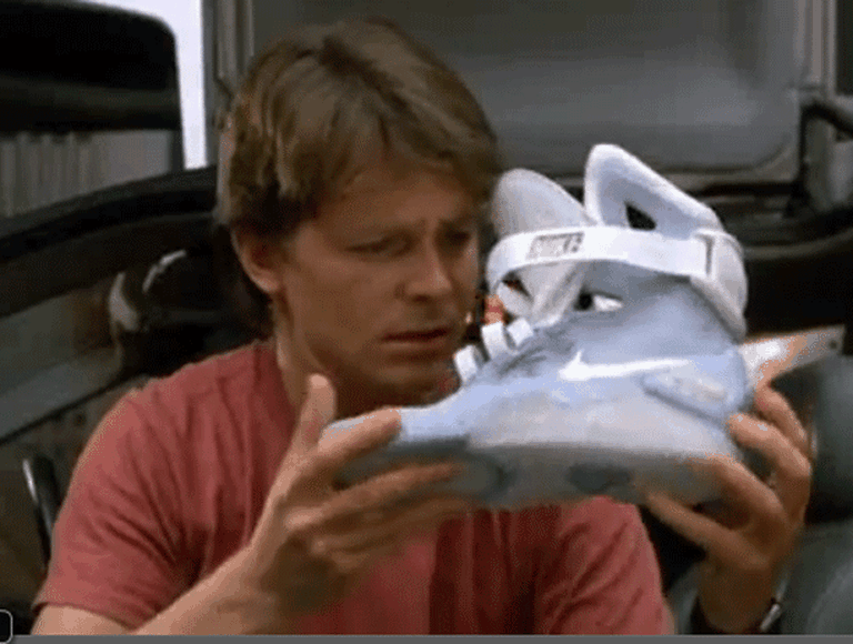 Ahora Nike lanzarí­a sus zapatillas 2015 "Back to the Future"