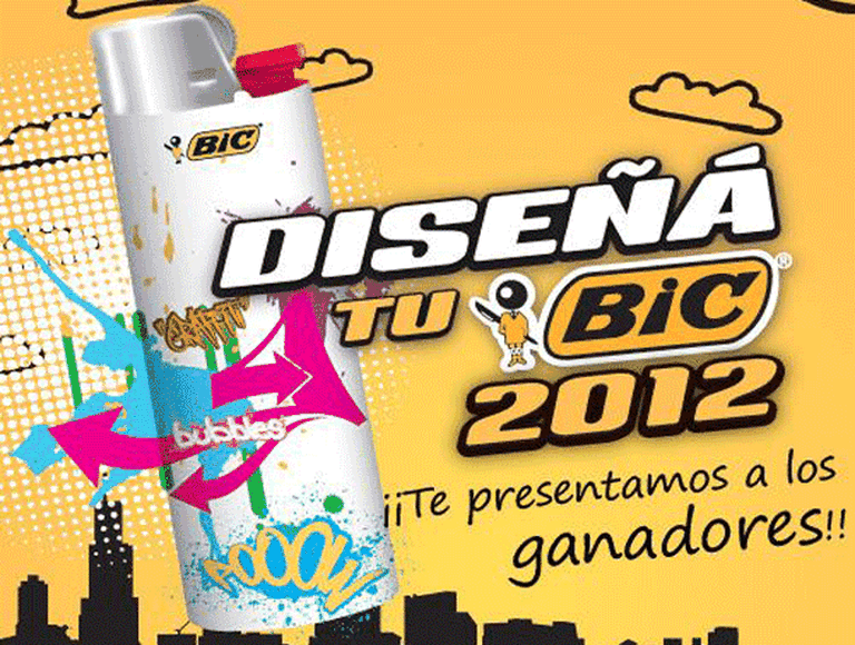 Bic lanza una serie de encendedores creados por los propios consumidores