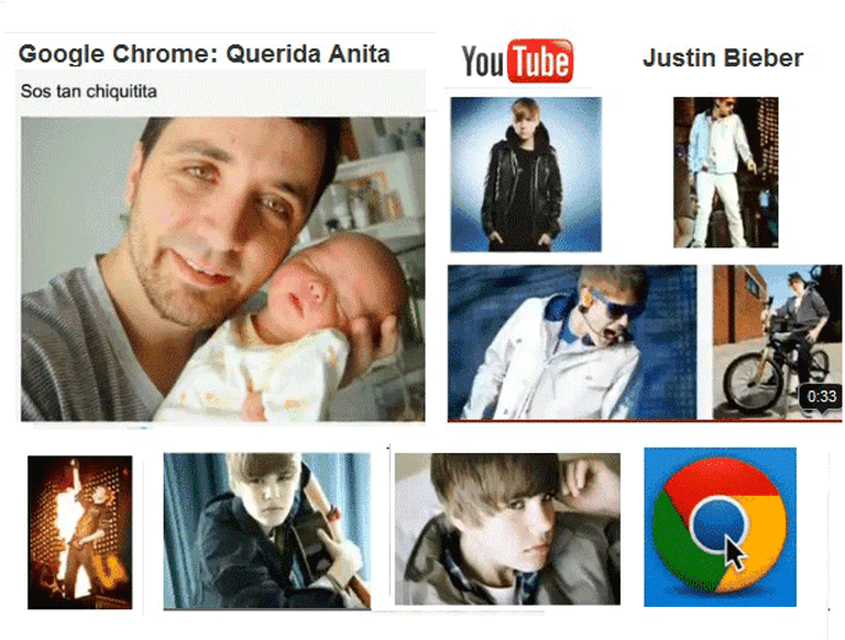 La fórmula del branding de Google: del spot de Querida Anita hasta el hit de Justin Bieber