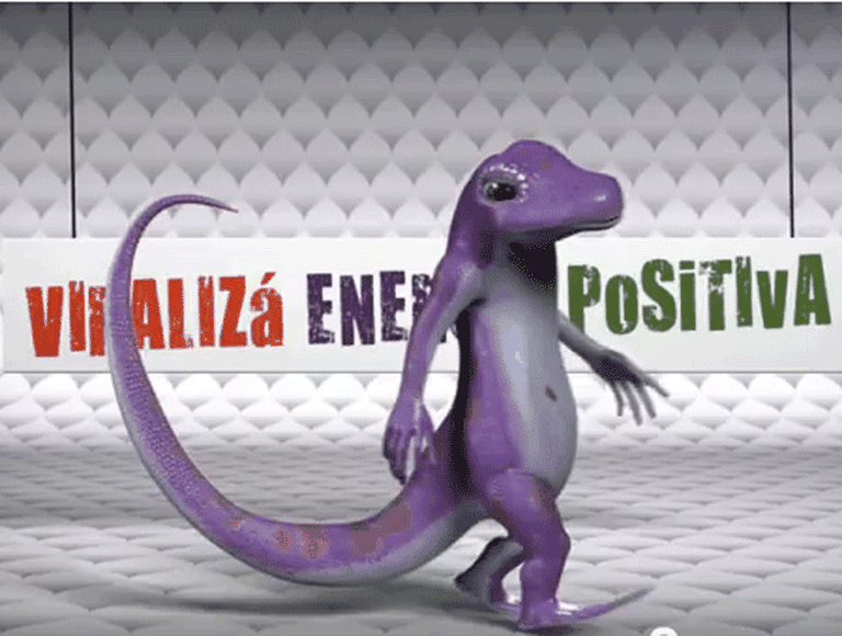 Sobe Rush lanza campaña digital con el protagónico de una lagartija animada