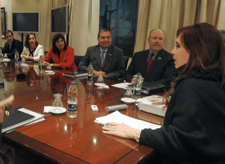 Microsoft presentó a la Presidenta un plan de desarrollo tecnológico en la Argentina