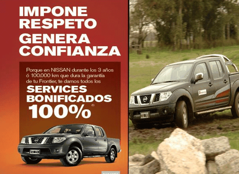 Nissan lanza una promoción en la que mantiene los services de su pickup durante 3 años