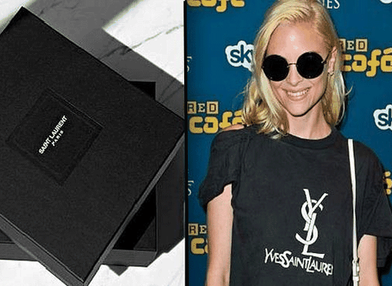 Se resolvió el misterio sobre el logo de Yves Saint Laurent