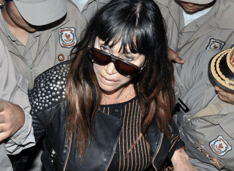 Ordenaron la prisión preventiva a Moria Casán e irá a una cárcel de mujeres