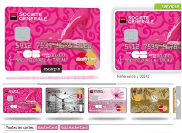 Llega al mercado la "Mastercard rosa", con el slogan "femenina hasta las uñas"