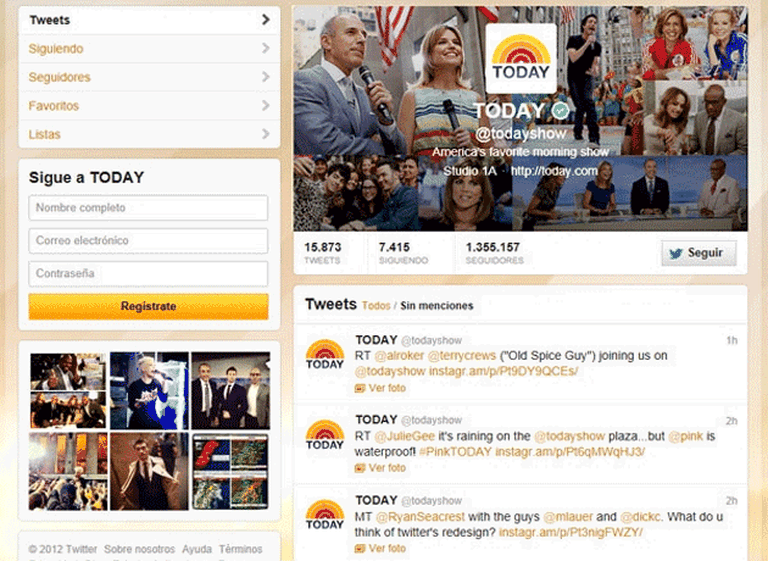 Twitter lanza su aplicación para el sistema operativo Windows 8