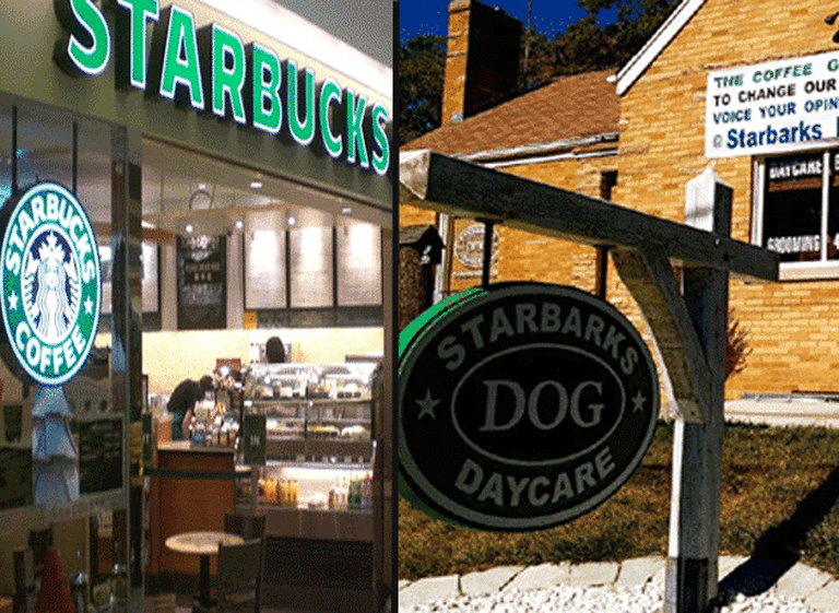 Starbucks amenaza con enjuiciar a una empresa de cuidado de perros por tener un logo similar