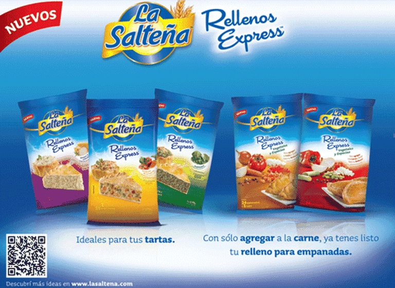 Para simplificar la cocina, La Salteña presentó sus nuevos "Rellenos Express"
