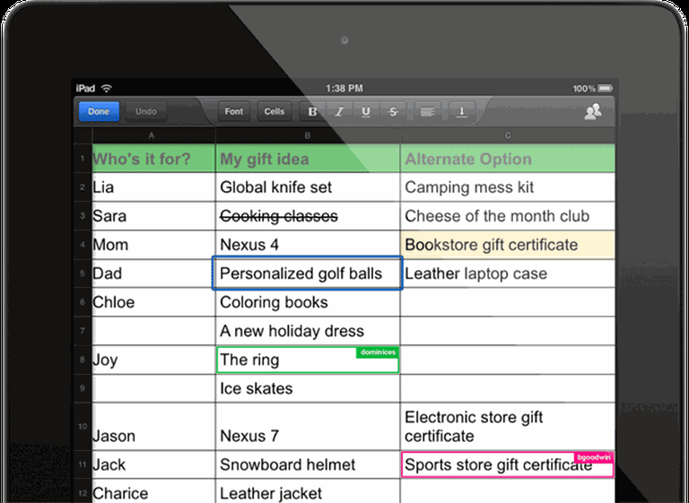 Google Drive permite editar hojas de cálculo en su aplicación móvil