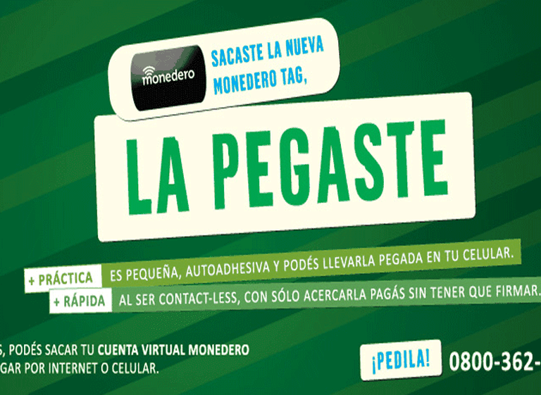 Visa lanza "Monedero Tag": un sistema para "micropagos" de hasta 50 pesos