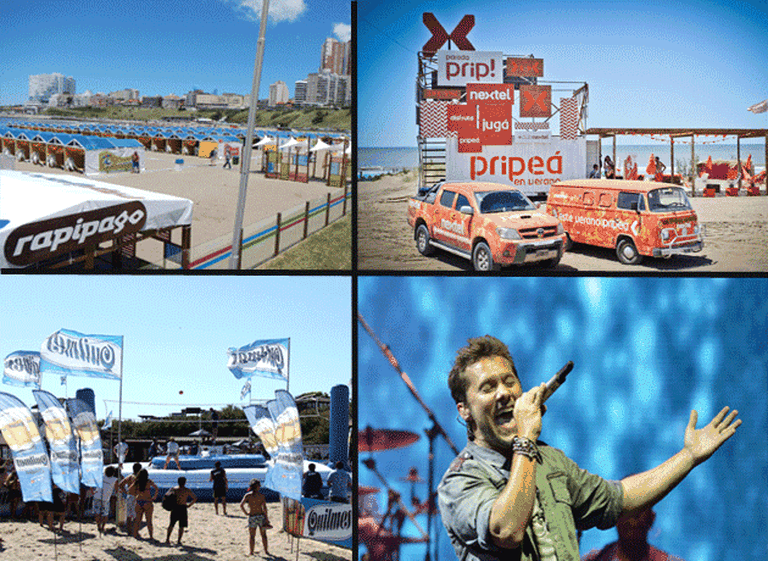 Con distintas propuestas, las marcas se lanzan a conquistar a sus clientes en la playa