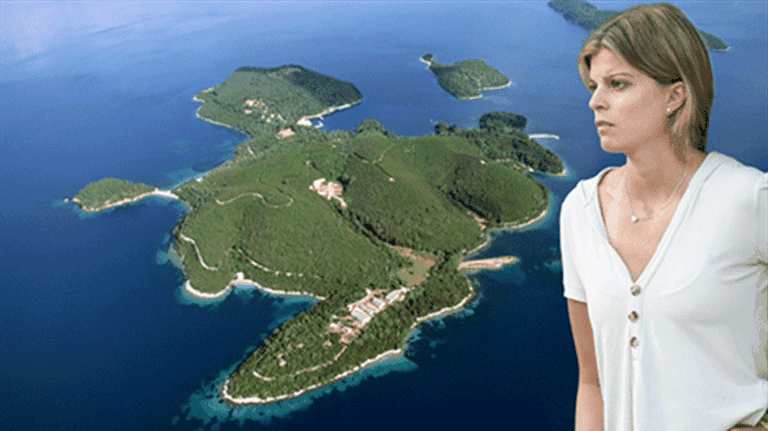 Así­ es Skorpios, la isla que quiere vender por 100 millones de euros la nieta de Aristóteles Onassis