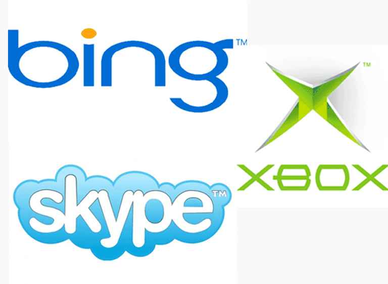 Microsoft renueva la imagen de Bing, Xbox y Skype
