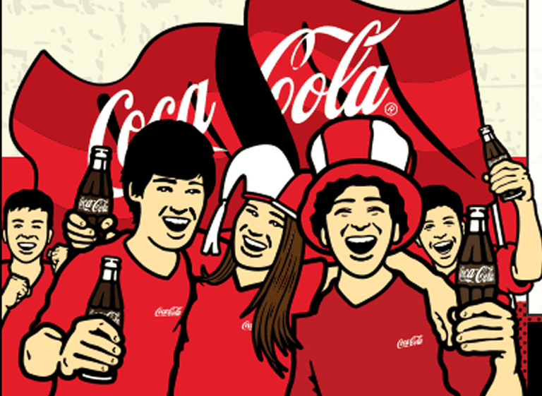 Coca-Cola desafí­a a los chicos a jugar un "picadito" por la marca