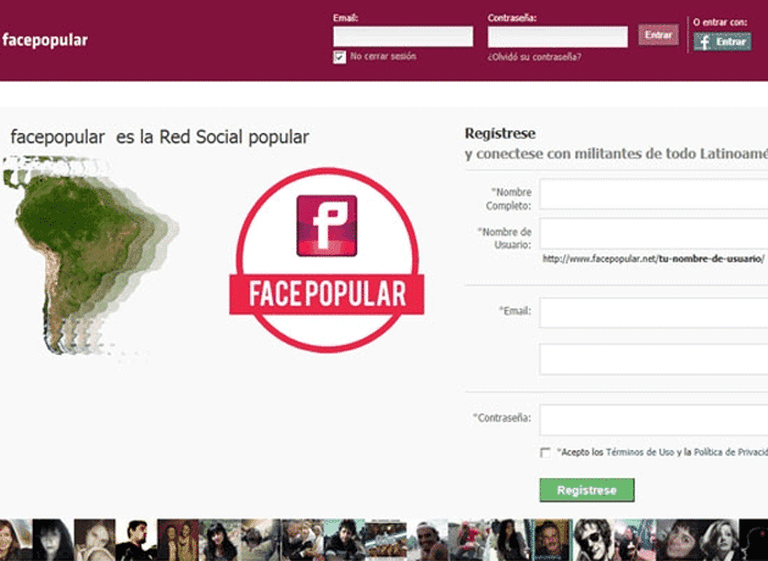 Lanzan el "Facebook kirchnerista", una red social para quienes "simpaticen con la Patria Grande"