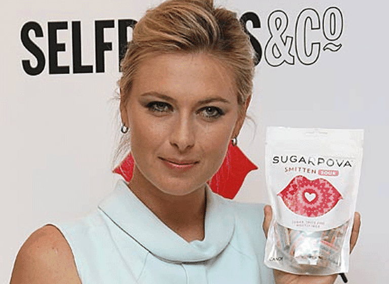 Sharapova cambiará su nombre por "Sugarpova" para promocionar su marca