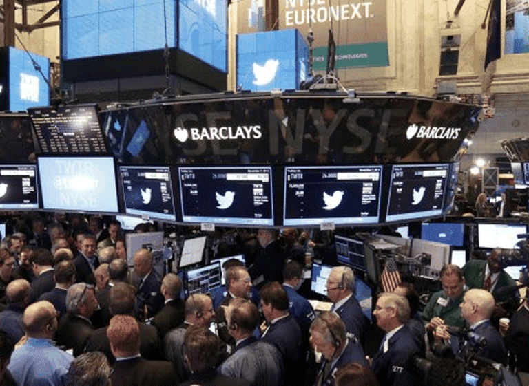 Twitter protagonizó un explosivo debut en el mercado de Nueva York: la acción subió el 73%