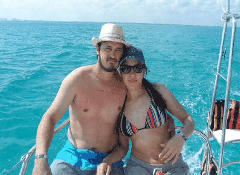 Las extravagantes vacaciones de la hija de D'Elí­a y su novio en el Caribe