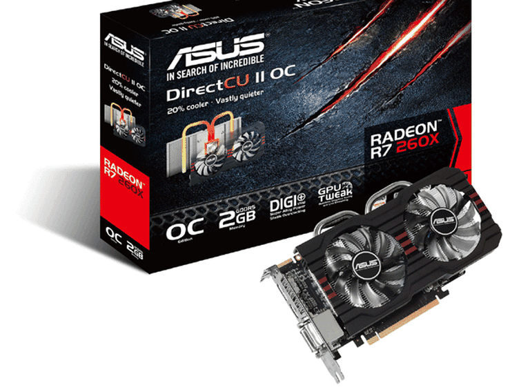 Asus lanza las placas de video Radeon R9 y R7 DirectCU II