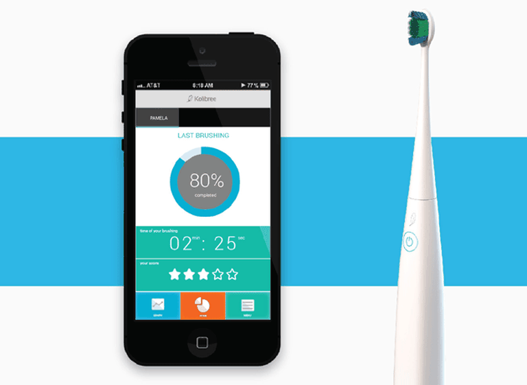 Lanzan Kolibree, el cepillo inteligente que advierte si los dientes están limpios