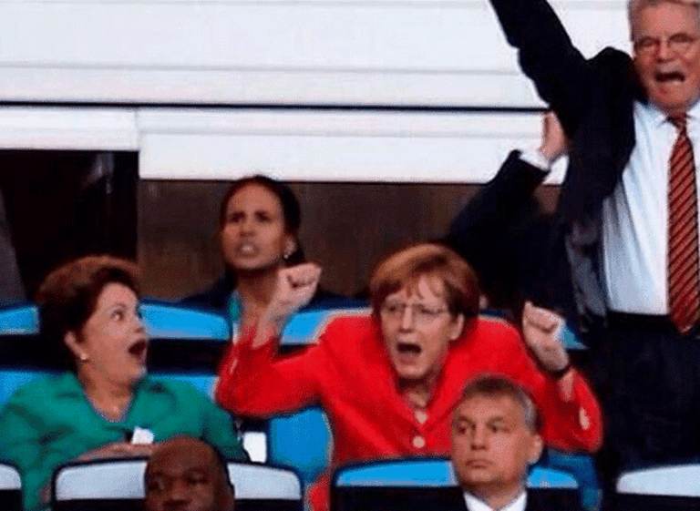 ¿Dilma Rousseff gritó el gol que Alemania le hizo a la Argentina?