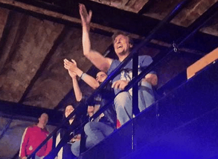 Boudou, distendido, fue a ver a La Mancha de Rolando antes de una semana clave