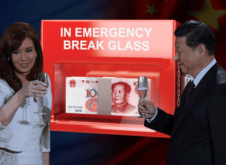 Llega la "segunda cuota de dólares chinos" y el Banco Central anota un nuevo incremento de sus reservas