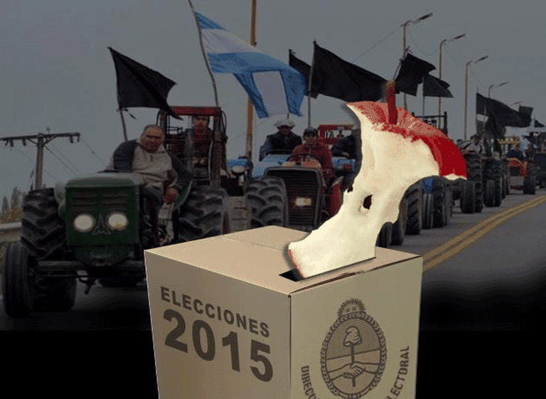 El efecto "manzana podrida" se expande en el paí­s: el malhumor rural contagia a la campaña electoral