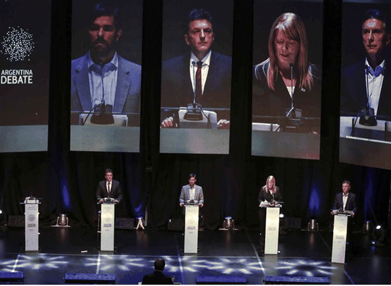 ¿Fútbol, debate presidencial o PPT?: propuestas de cada candidato y el rating minuto a minuto