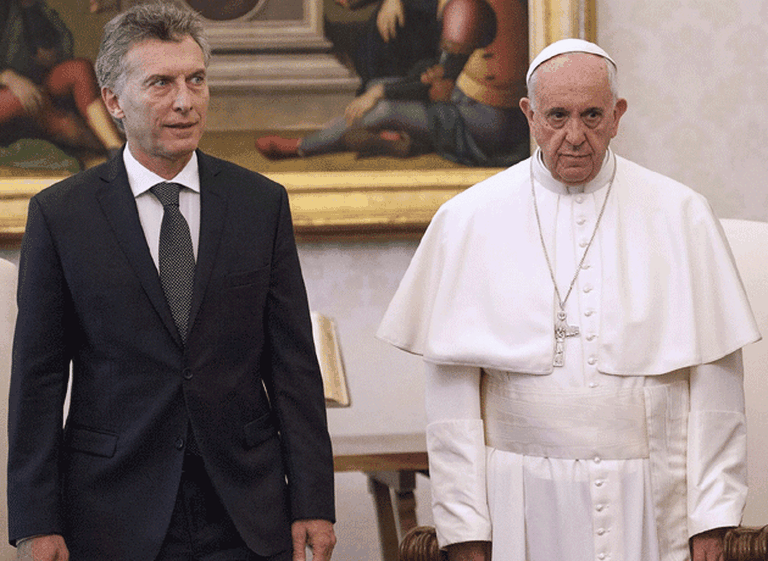 Apenas 22 minutos: en el mundo se habla de un "frí­o" encuentro entre Mauricio Macri y el papa Francisco