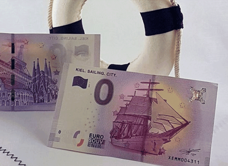 Alemania lanza el billete de "0 euros"