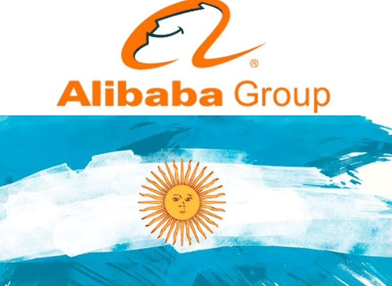 Alibaba convierte embajada argentina en Pekí­n en supermercado por un dí­a