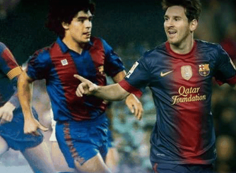 Messi y Maradona: las vidas opuestas en Barcelona de los dos "cracks" argentinos