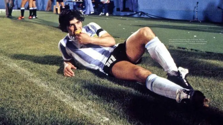 Las fotos inéditas de Maradona que estuvieron guardadas por 40 años