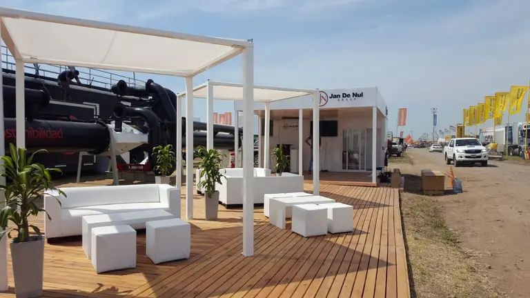 Jan de Nul junto a los productores argentinos en ExpoAgro: "Las obras de infraestructura favorecen la agroindustria"