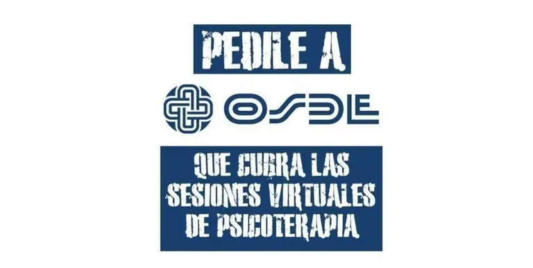 OSDE suspendería el pago a los profesionales que realicen psicoterapia a distancia