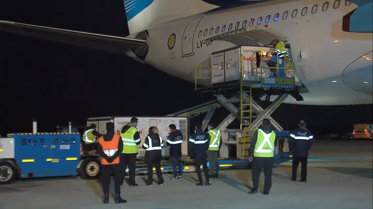 Llegan 3 millones de Sinopharm y Argentina supera las 63 millones de vacunas