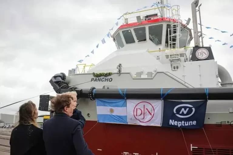 Jan De Nul presenta "Pancho", su nueva draga de inyección de agua